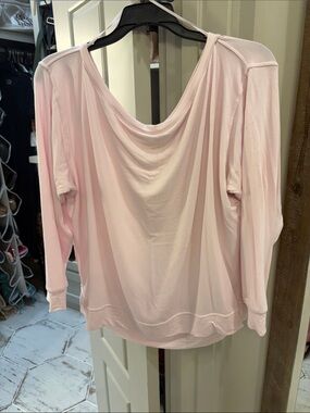 lululemon athletica Draped Long-Sleeve Top - Light Pink